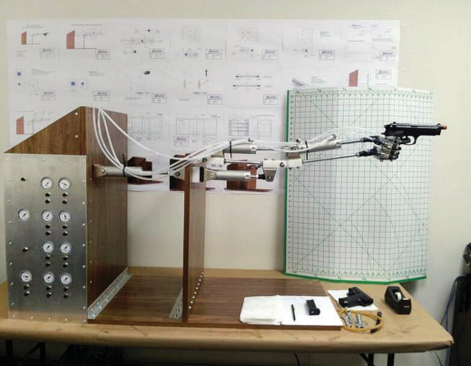 Radiance is currently working on an SBIR Phase II project with the Department of Homeland Security (DHS) to design, develop and test a 6 degree-of-freedom (DOF) device, which will fully simulate the recoil reactions of a wide range of human shooters, handguns, and ammunition types.