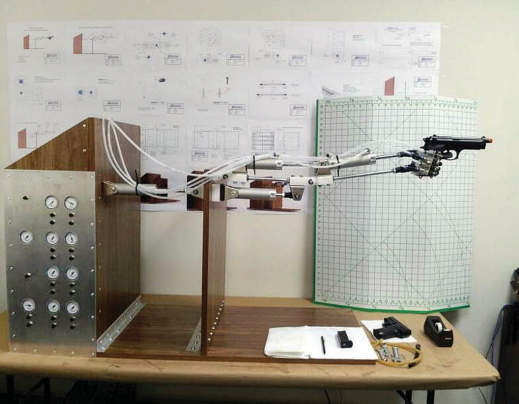 Radiance is currently working on an SBIR Phase II project with the Department of Homeland Security (DHS) to design, develop and test a 6 degree-of-freedom (DOF) device, which will fully simulate the recoil reactions of a wide range of human shooters, handguns, and ammunition types. 