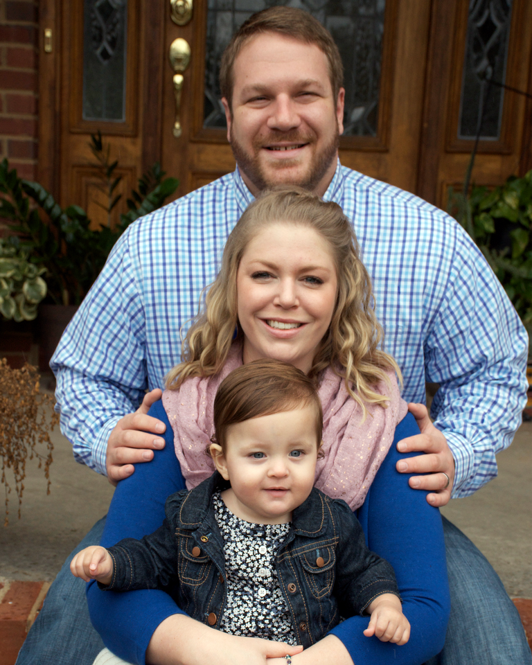 Wes Hawkins and family